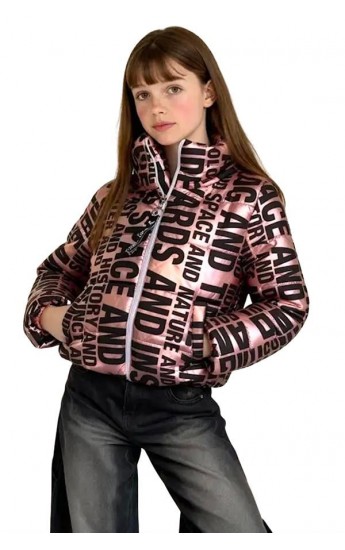 Kız Çocuk Pembe Parlak Yazılı ÅžiÅŸme Mont Pembe… Kız Çocuk Pembe Parlak Yazılı ÅžiÅŸme Mont Pembe…