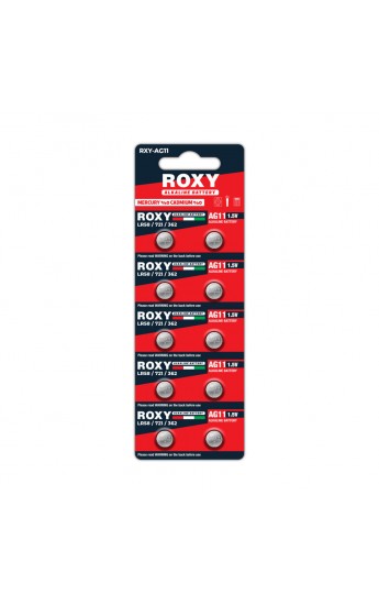 Ag11 Lr58/Lr721/362 21 Mah Alkalin Düğme Pil 10 Lu Paket (1152)&hellip;