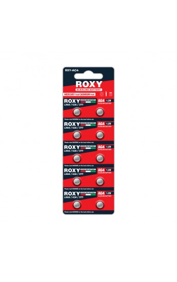 Ag4 Lr66/626/377 18 Mah Alkalin Düğme Pil 10 Lu Paket (1152)&hellip;