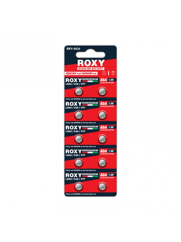 Ag4 Lr66/626/377 18 Mah Alkalin Düğme Pil 10 Lu Paket (1152)