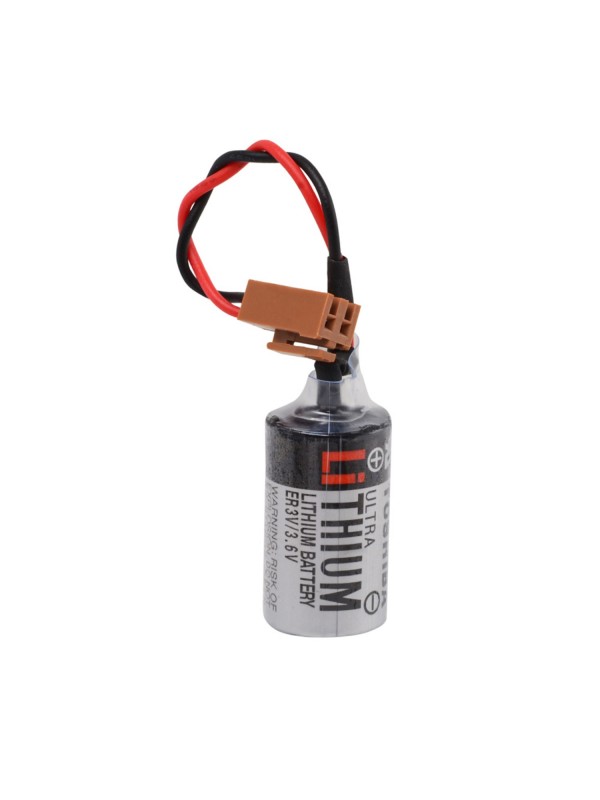 Er3V 3.6V 1/2Aa Size Lithium Pil  Kahverengi Soket (1152)