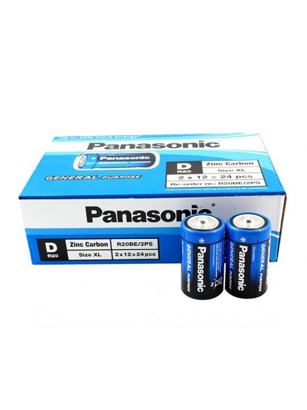 Panosonic Büyük Boy D Pil 24 Lü Paket (1152)