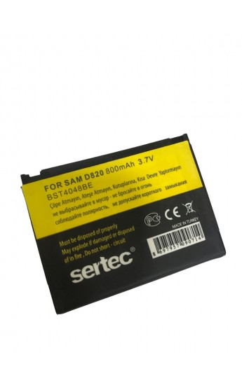 Samsung V740/D820 Uyumlu Batarya (1152)&hellip;
