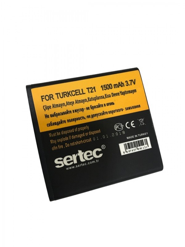 Turkcell T21 Uyumlu Batarya (1152)