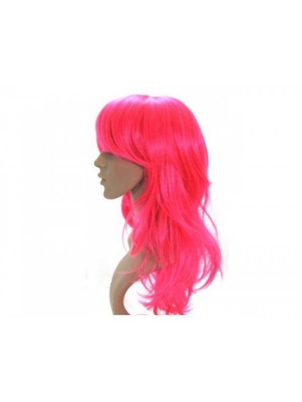 Uzun Peruk Saç  Pembe (1152)