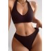 Kadın Kahverengi Seamless Tanga Sütyen Takım Kadın Kahverengi Seamless Tanga Sütyen Takım