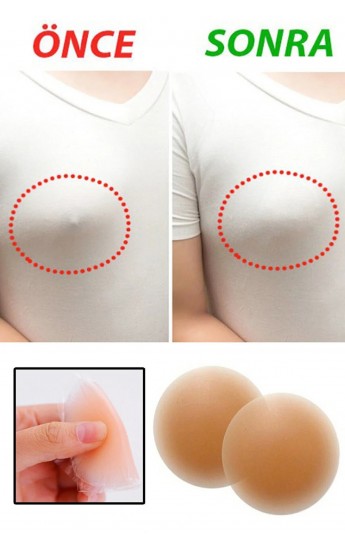 Kadın Ten Silikon Göğüs Ucu Gizleyici Nipple Cover… Kadın Ten Silikon Göğüs Ucu Gizleyici Nipple Cover…